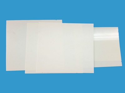 Precision polishing of alumina ceramic plate