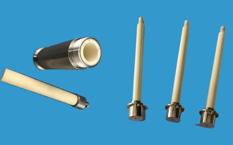 water jet ceramic plunger