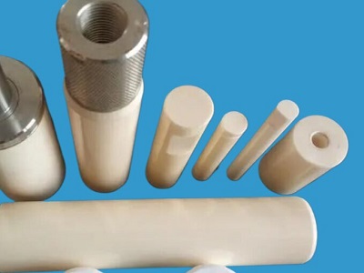 Zirconia ceramics or alumina ceramics which is more wear resistant