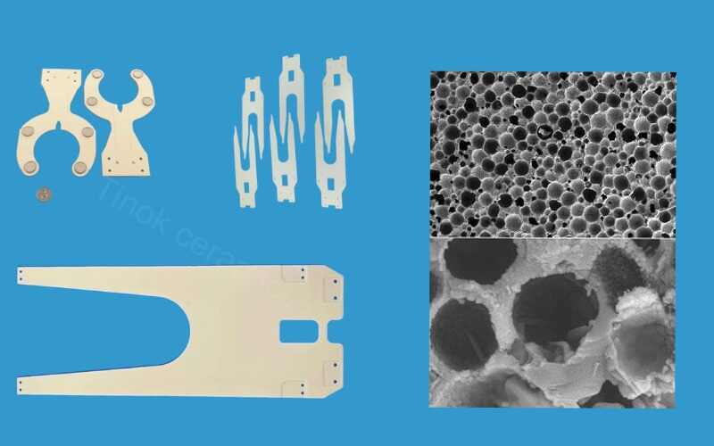 solution of alumina ceramics porosity